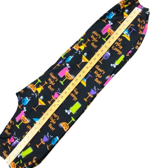 Halloween Theme Fleece Pajama Pants "Ghoul's Night Out" Juniors S/CH (4-6) - Picture 11 of 12